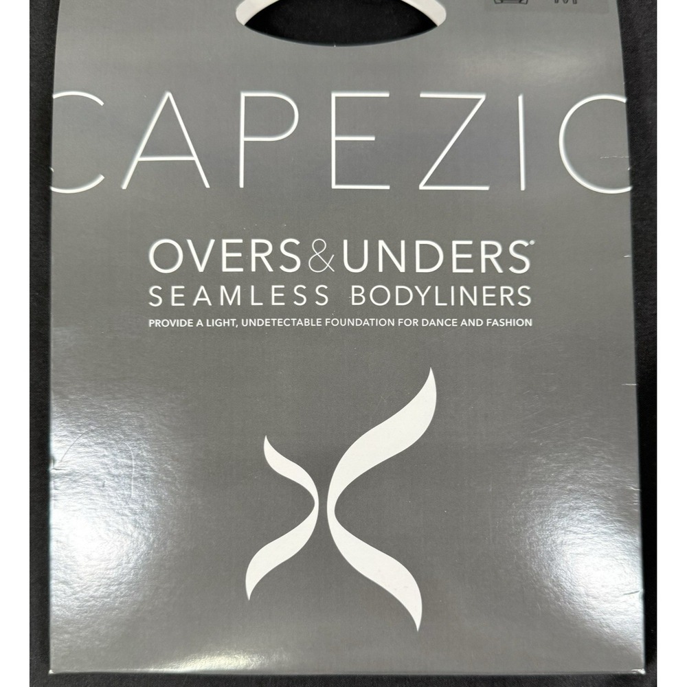Capezio Seamless Clear Back Bra Women Medium Nude Overs & Unders 3683 Bodyliner